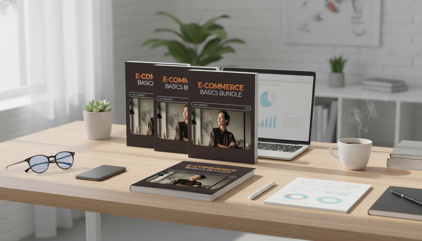 Launch Your First Store: 4-in-1 E-commerce Basics Bundle