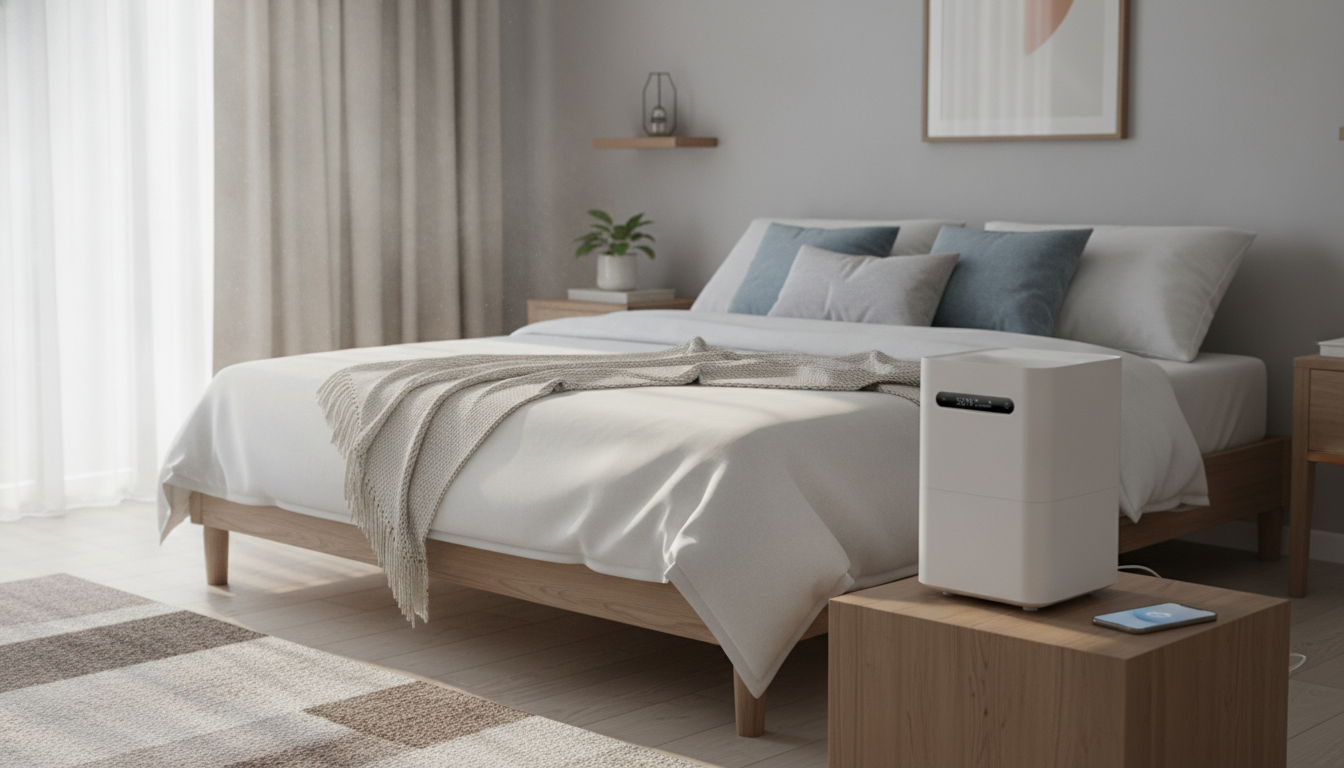 4L Evaporative Humidifier with App Control for Bedrooms