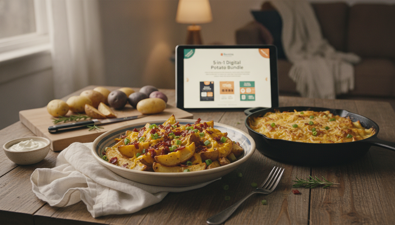 5-in-1 Digital Potato Bundle for Easy Cheesy Nights