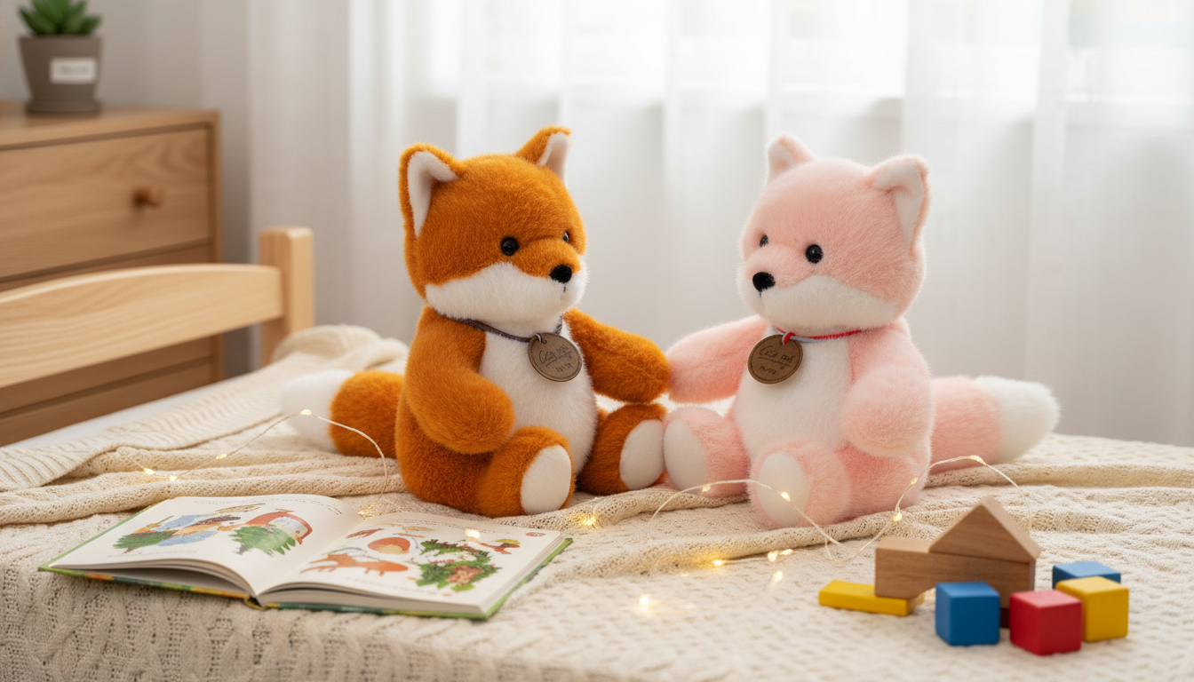 Fluffy Fox Plush Toy: Cozy Comfort & Cute Kids’ Decor