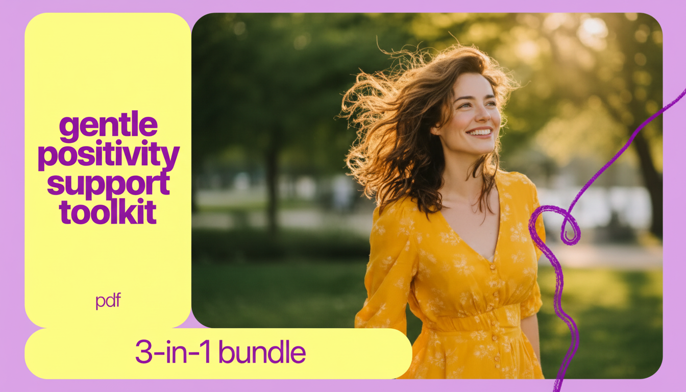 Gentle Positivity Toolkit: 5-Minute Resets for Hard Days