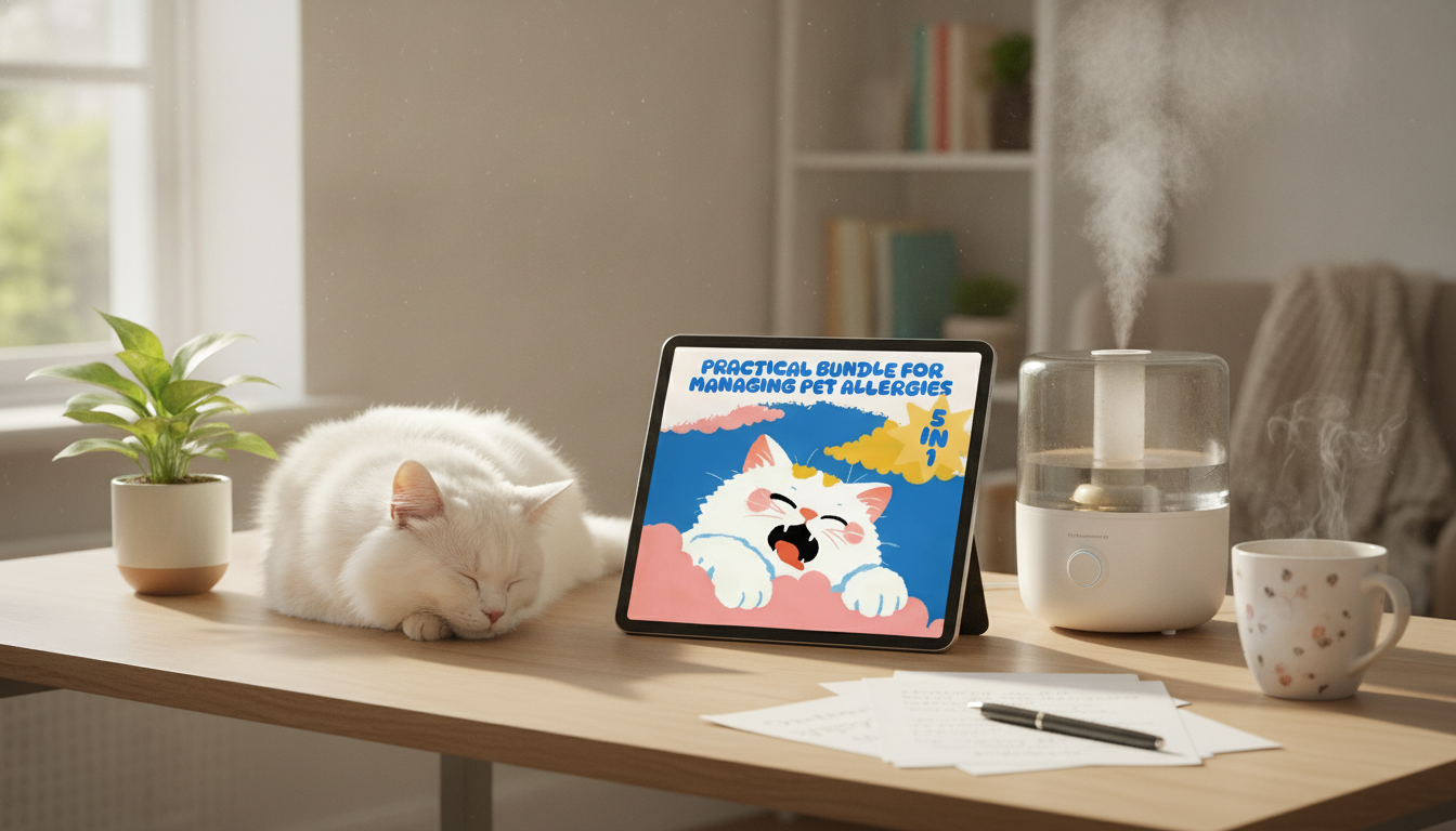 Pet Allergy Routine Bundle: 5-in-1 Digital Download