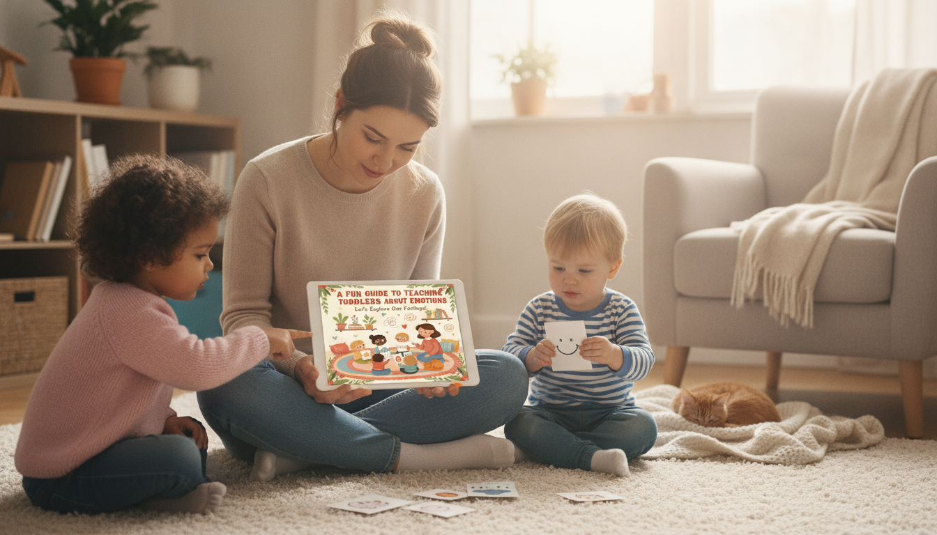 Teach Toddlers Emotions: Simple Scripts & Calm Steps