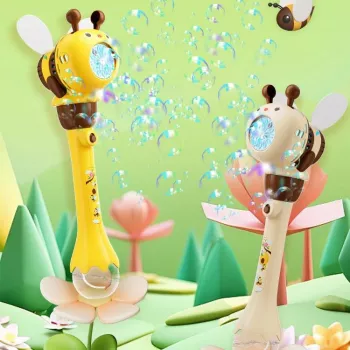 12-Hole Cartoon Bubble Blaster for Outdoor Parties